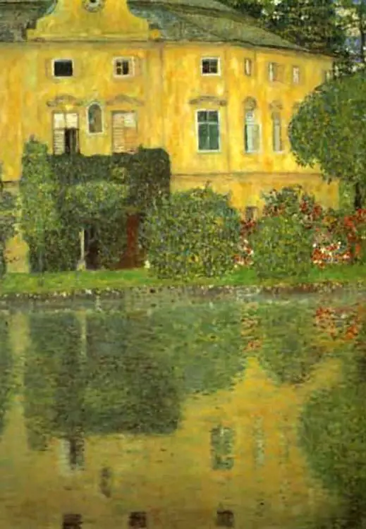 Schlob Kammer On The Attersee Gustav Klimt